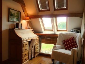 Quiet reading/office area